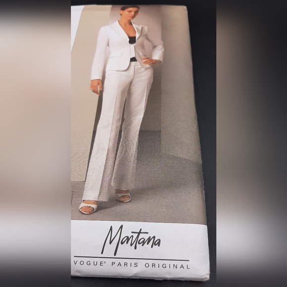 Vogue Paris Original Sewing Pattern V1053 Montana Suit Size 4-10 Uncut - Picture 2 of 5